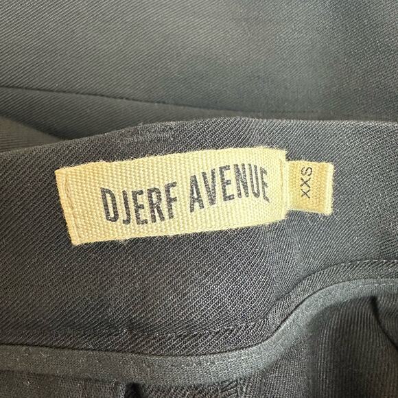 Djerf Avenue Black High Waisted Dress Pants sz XXS - Picture 6 of 8
